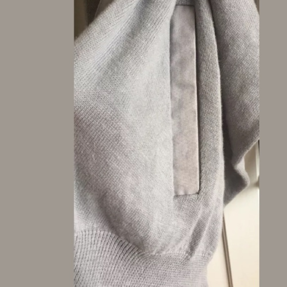 Nicholas K Free People Draped Gray Cardigan - Picture 4 of 7